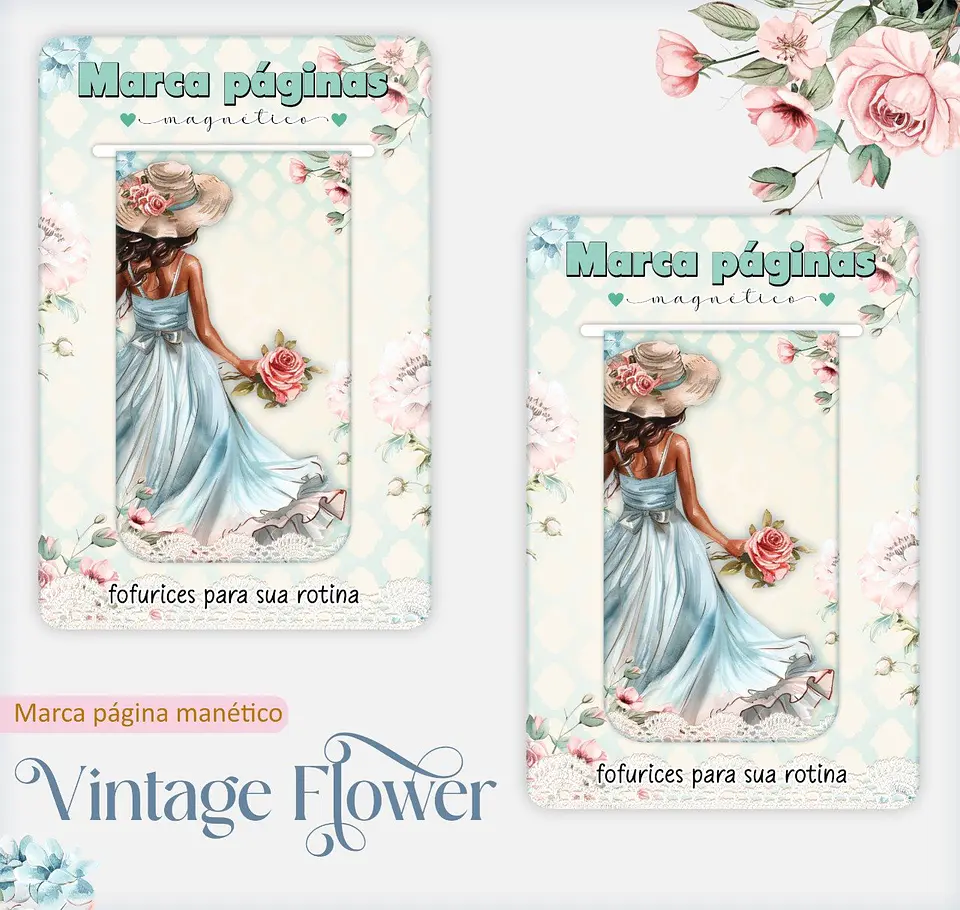 Arquivo Digital  Vintage Flowers 1 4
