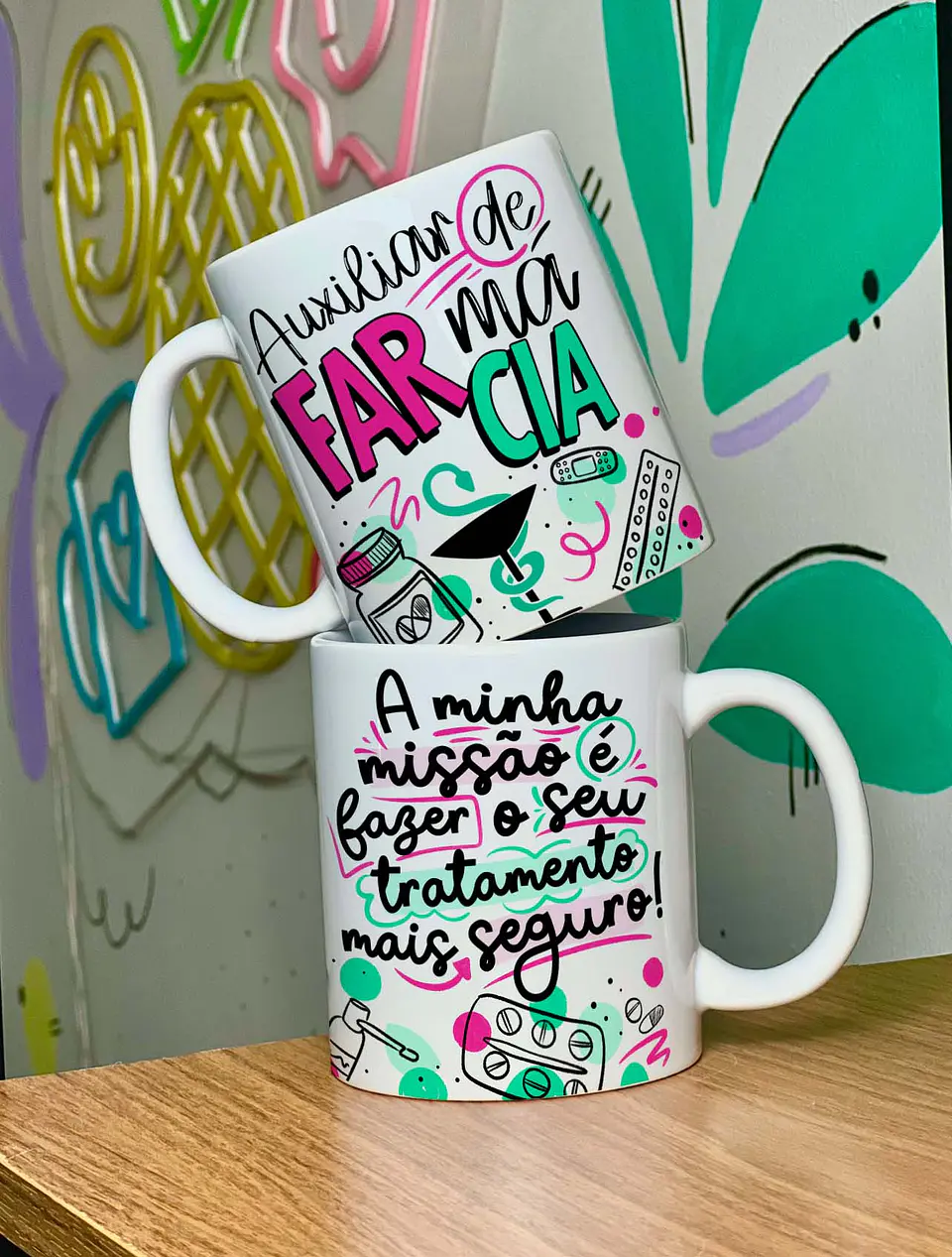 Sublimação Canecas Profissões 3 6