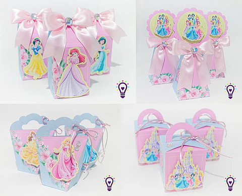 Arquivo de Corte Kit Festa Princesas 2