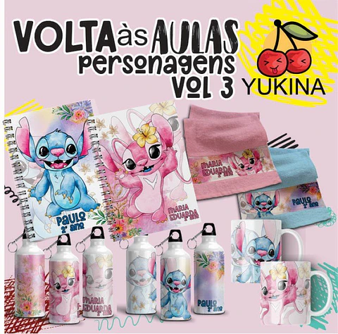 VOLTA ÀS AULAS PERSONAGEM – VOL3