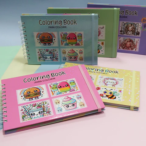 Arquivo Digital Coloring Book A5 – A arte de Colorir