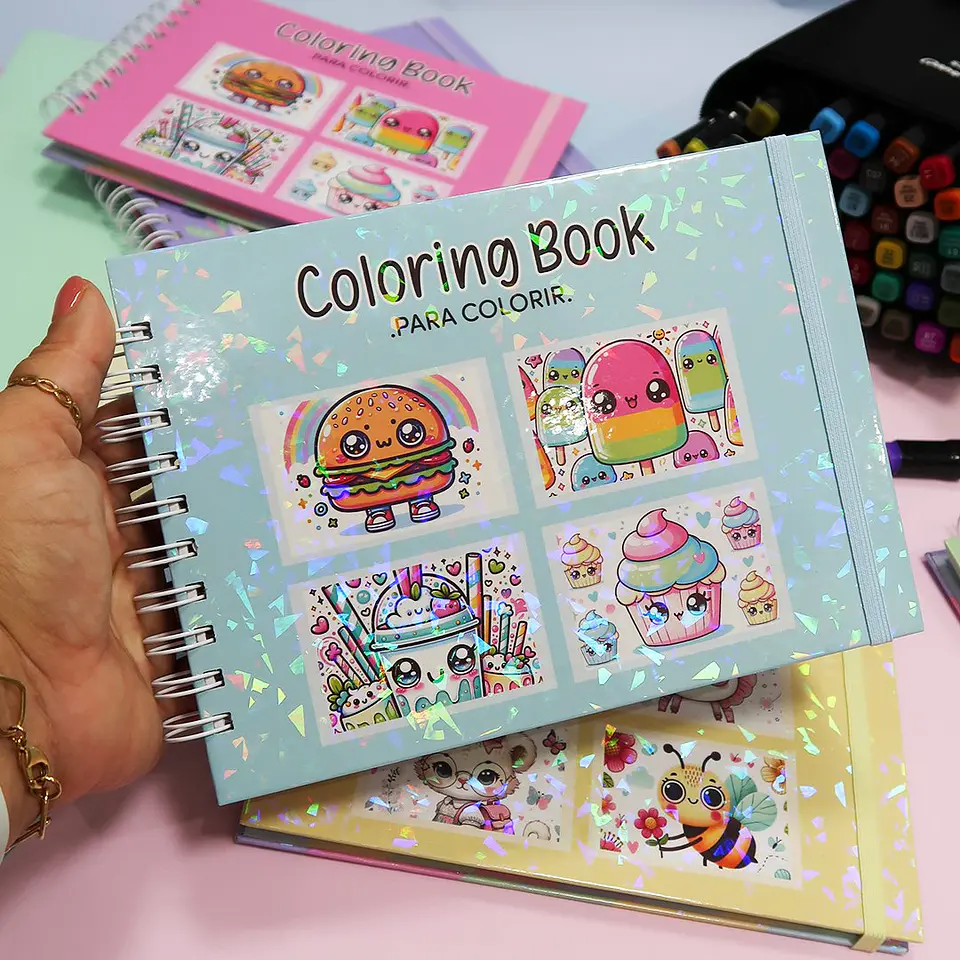 Arquivo Digital Coloring Book A5 – A arte de Colorir 2