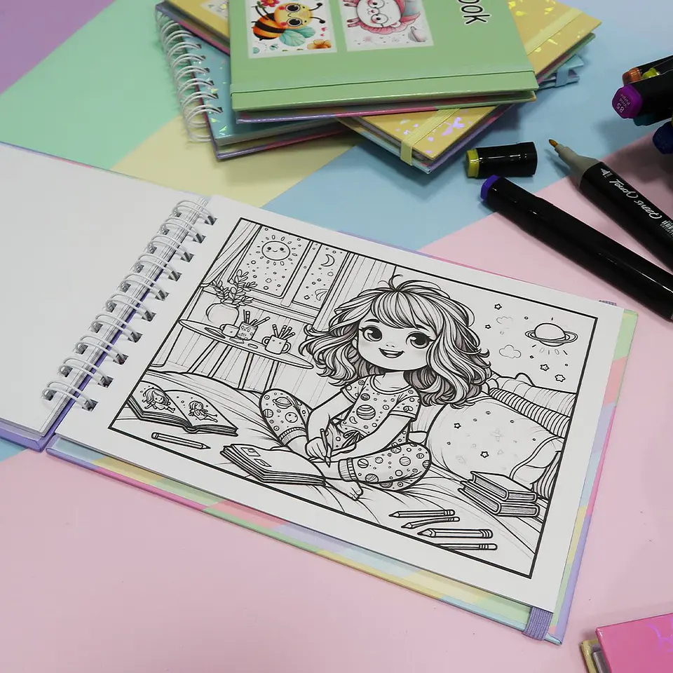 Arquivo Digital Coloring Book A5 – A arte de Colorir 6