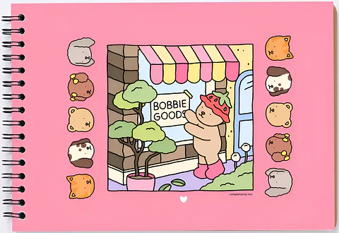 Arquivo Digital Livro de Colorir Boobie Goods