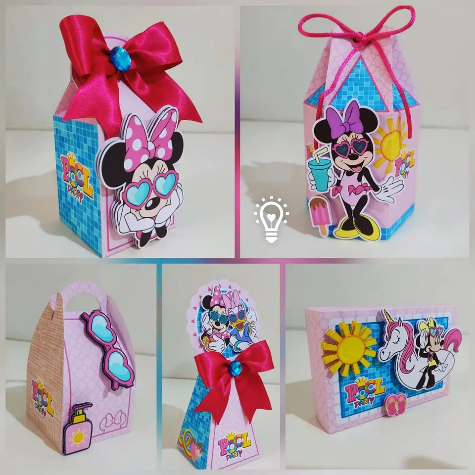Arquivo de Corte Festa Minnie Pool Party 1