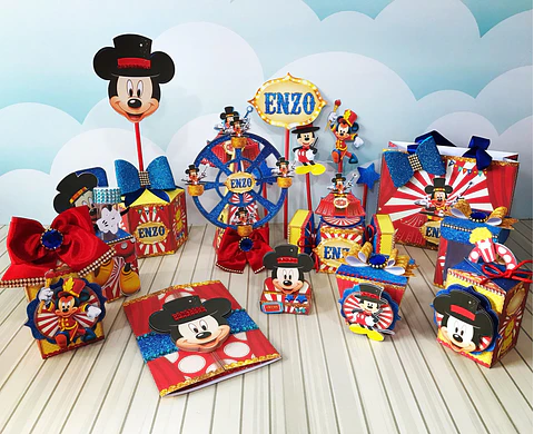 Arquivo de Corte Festa Mickey Circo