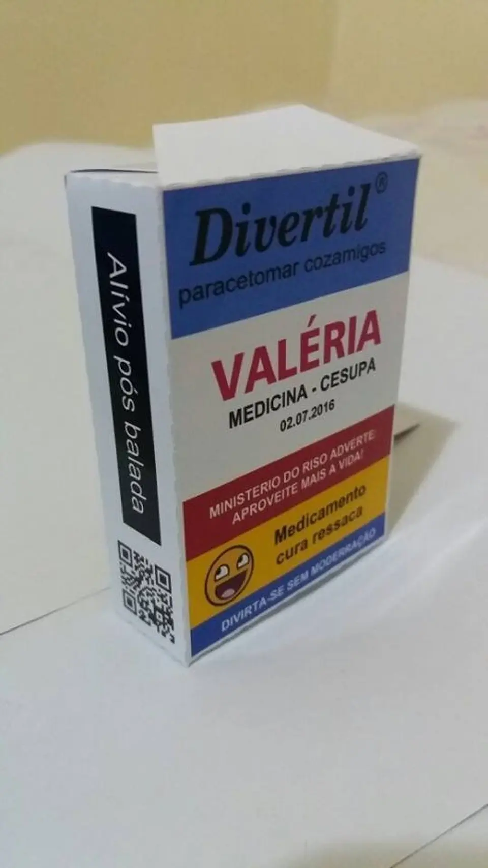 Arquivo de corte Caixa Remédio 1