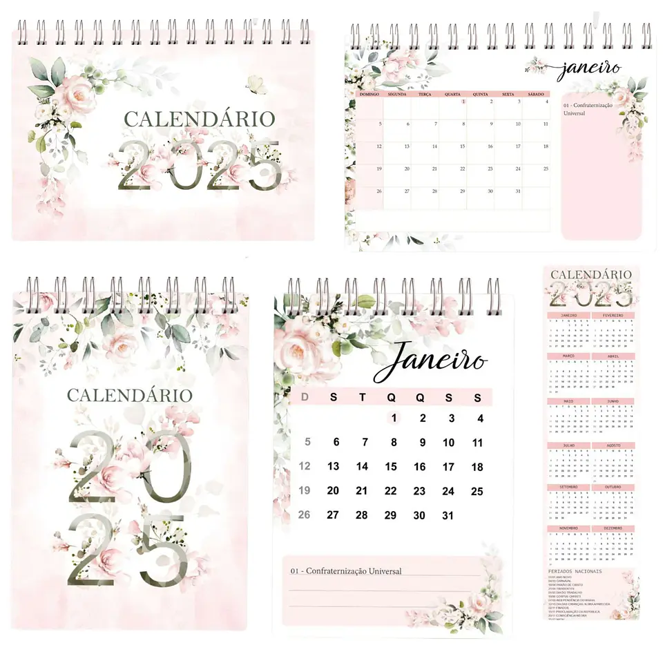 Arquivo Digital Calendário de Mesa 2025 1