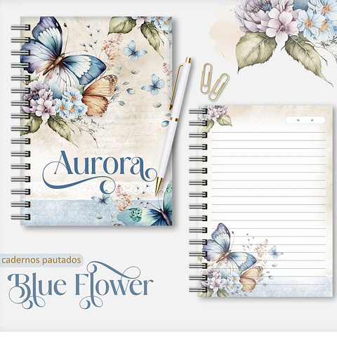 Arquivo Digital Caderno Blue