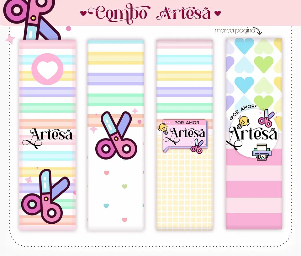Arquivo Digital Kit Artesã p/ Encadernação + Canecas 7