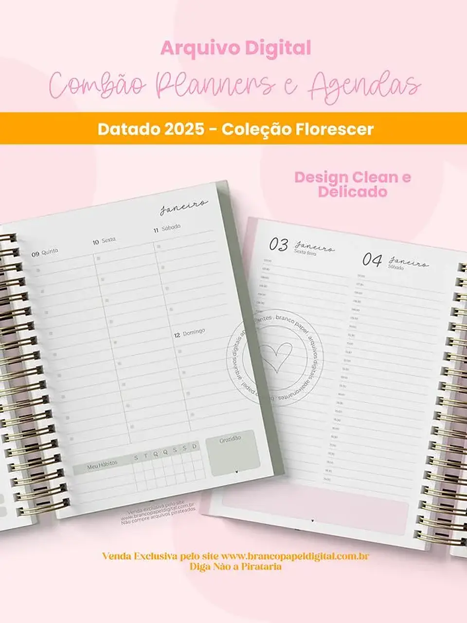 Arquivo Digital Super Combo Planners e Agendas 2025 4