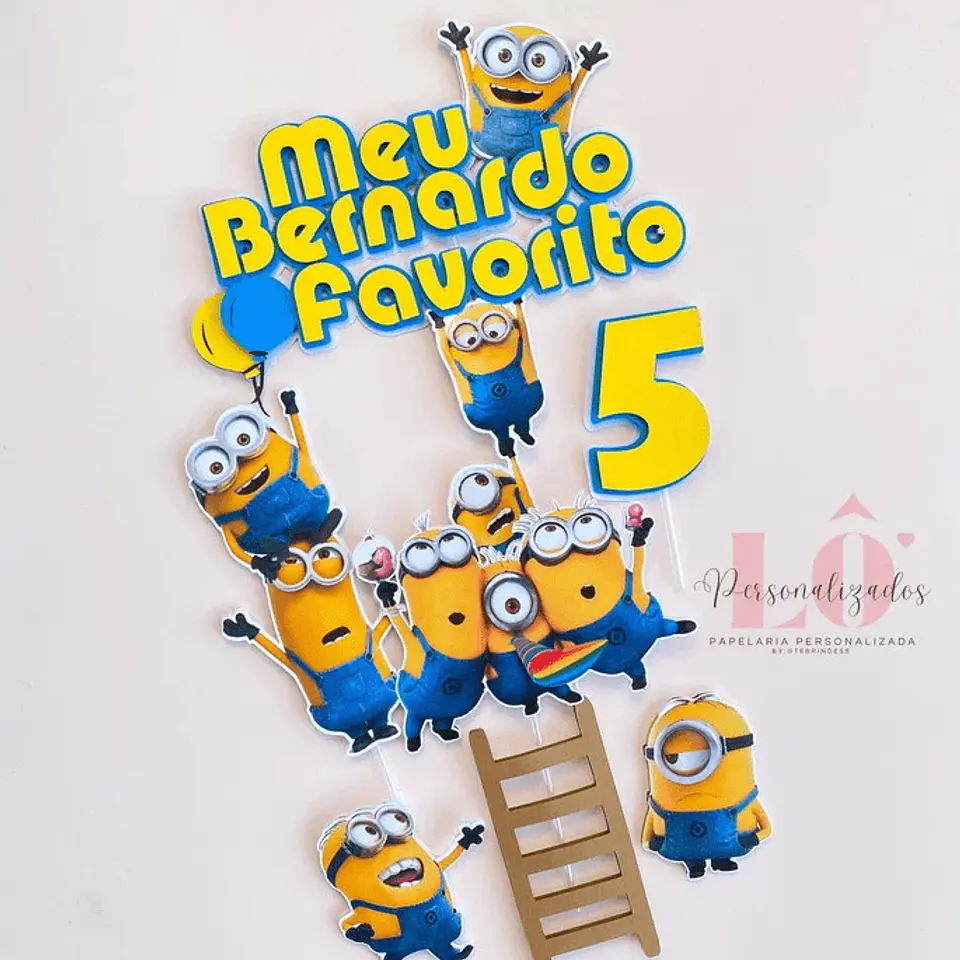 Arquivo de Corte Topo de Bolo Minions 1