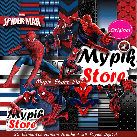 Arquivo Kit Digital Homem Aranha