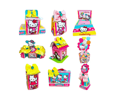 Arquivo de Corte Kit Festa Hello Kitty