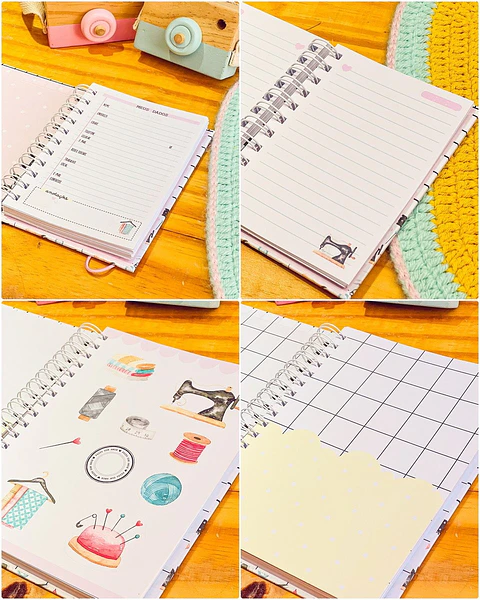 Arquivo Digital Caderno de Pedidos Costureira