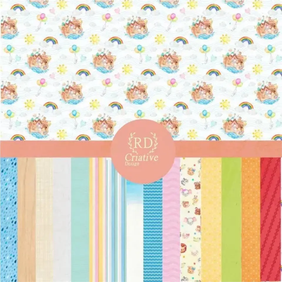 Kit Digital - Arca de Noé Aquarela 1