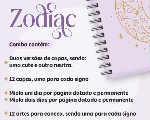 Arquivo Digital - Combo Agendas Zodíaco 2024