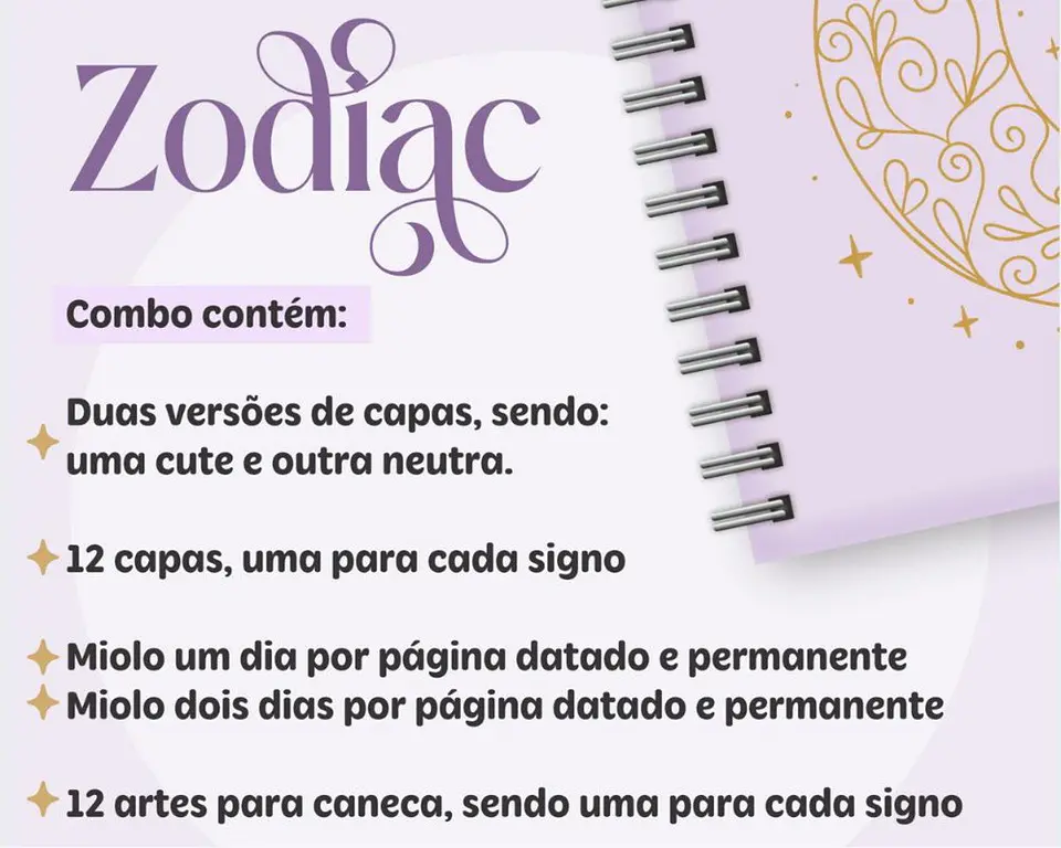Arquivo Digital - Combo Agendas Zodíaco 2024 2