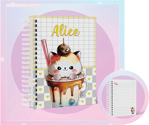 Arquivo Digital Caderno Gatinho