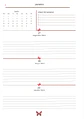Arquivo Digital Planner 2025 Fichário – Borboleta Floral - Thumbnail 4