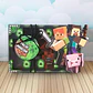Arquivo de Corte Caixa Mini Confeiteiro Minecraft - Thumbnail 1