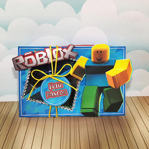 Arquivo de Corte Caixa Mini Confeiteiro Roblox
