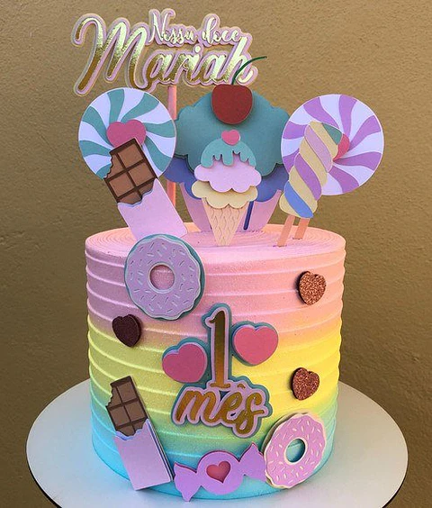 Arquivo de Corte Topo Doces 3D