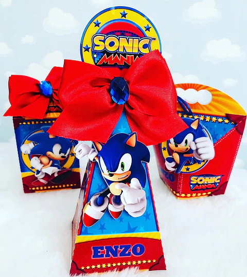 Arquivo de Corte Kit Festa Sonic