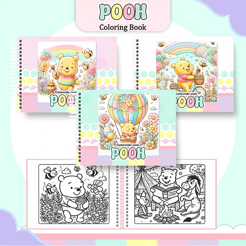 Livro de Colorir URSINHO POOH