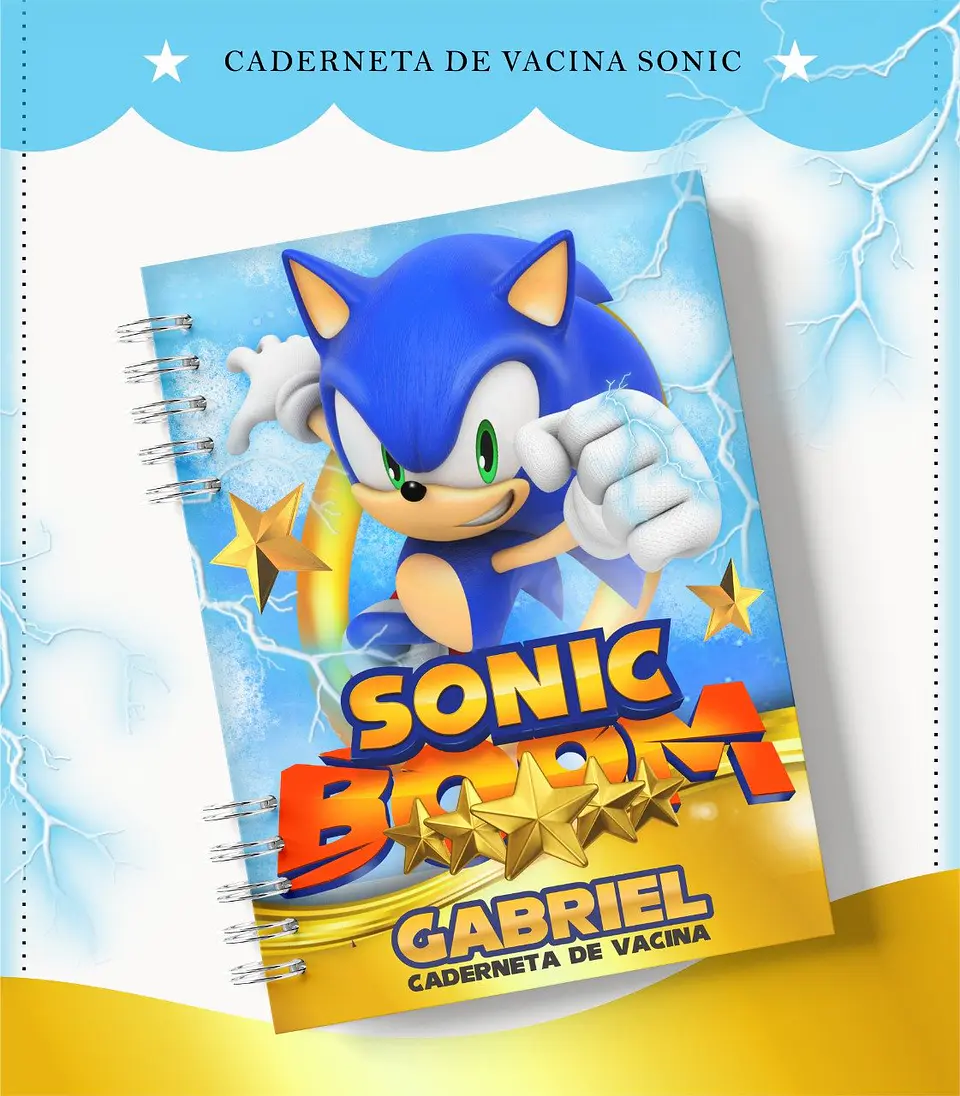 Arquivo Digital Caderneta Sonic 1