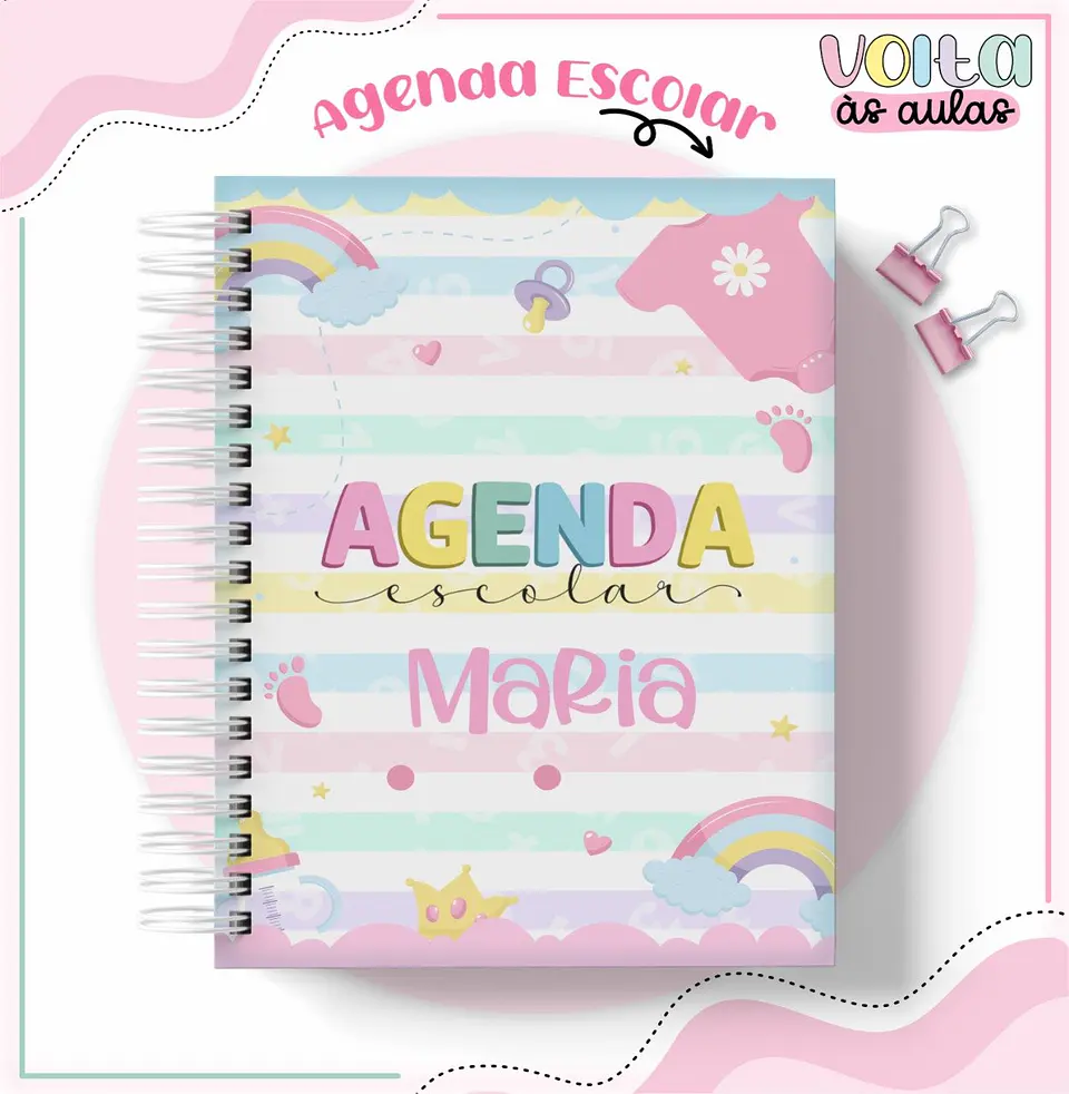 Arquivo Digital Voltas Ás Aulas Agenda Escolar Baby 2024 3