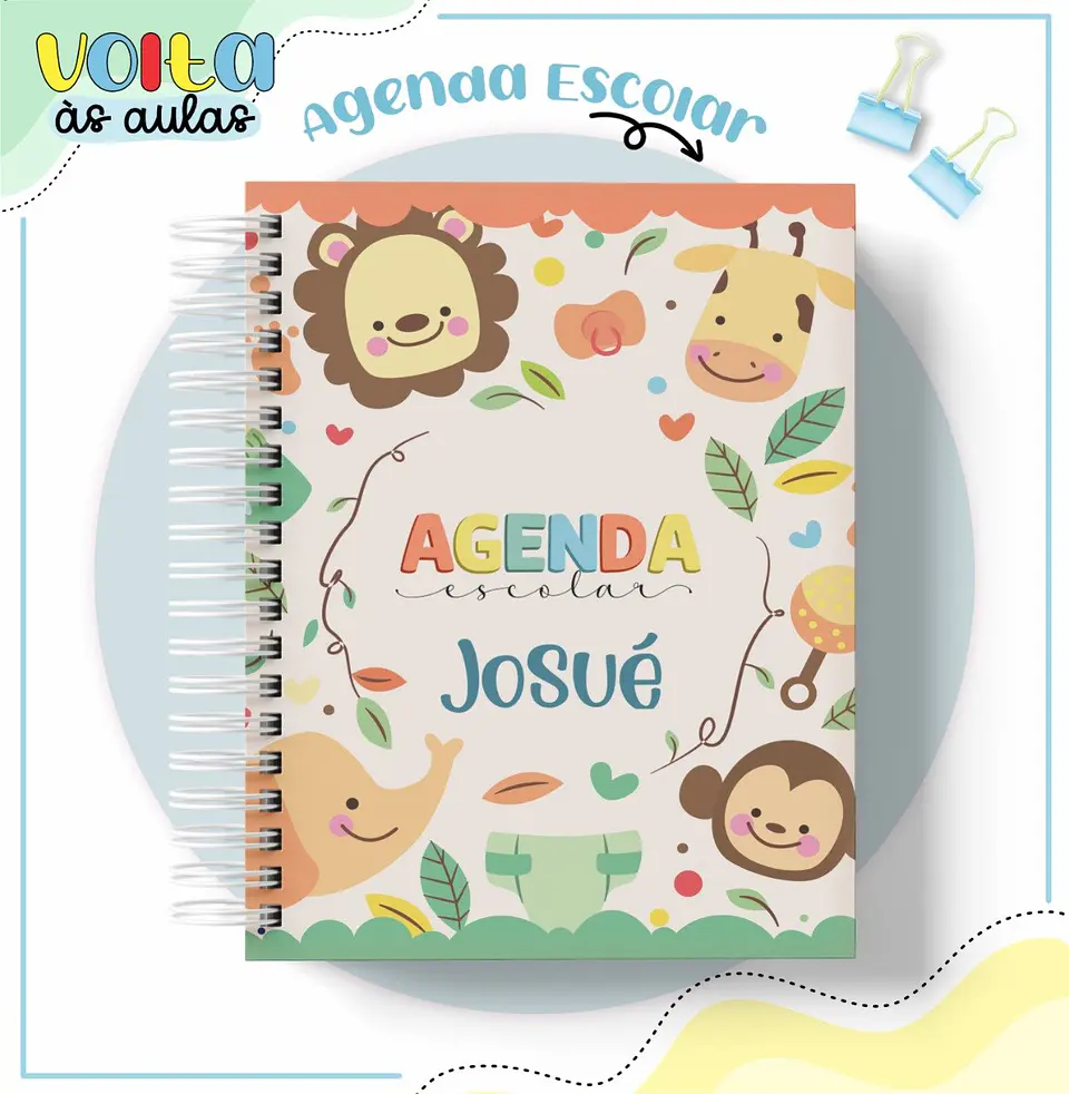 Arquivo Digital Voltas Ás Aulas Agenda Escolar Baby 2024 4