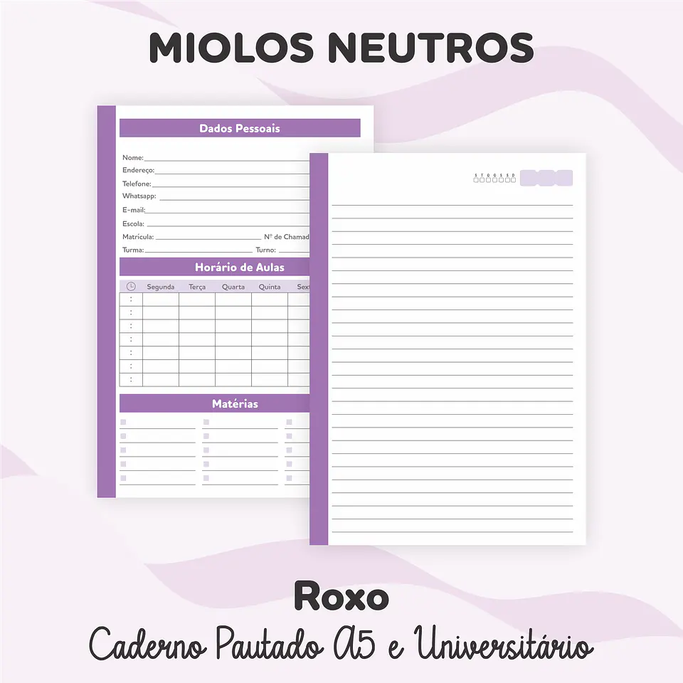 Arquivo Digital - Miolos Cadernos Universitário 1