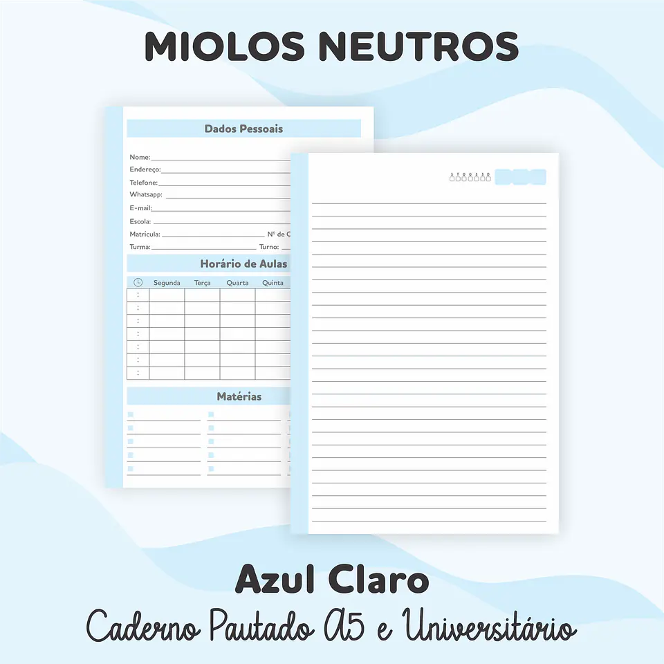 Arquivo Digital - Miolos Cadernos Universitário 8