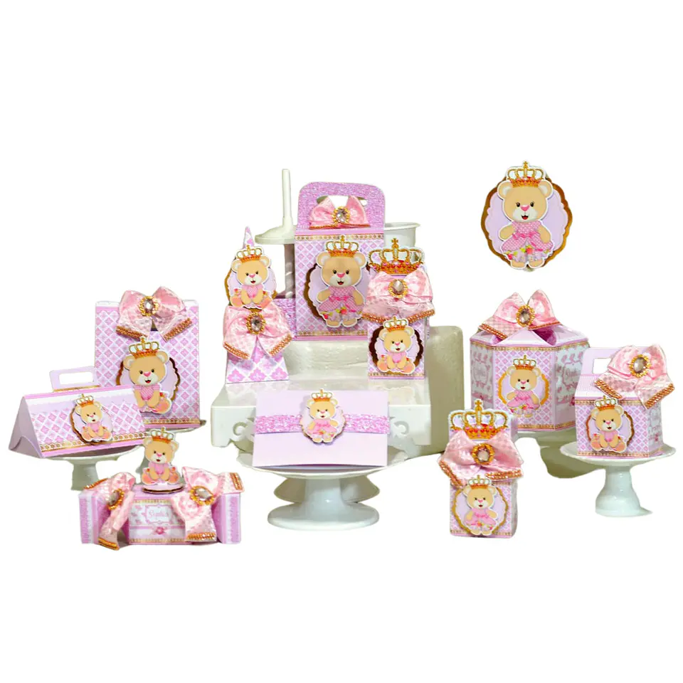 Arquivo de Corte Ursinha Princesa 1