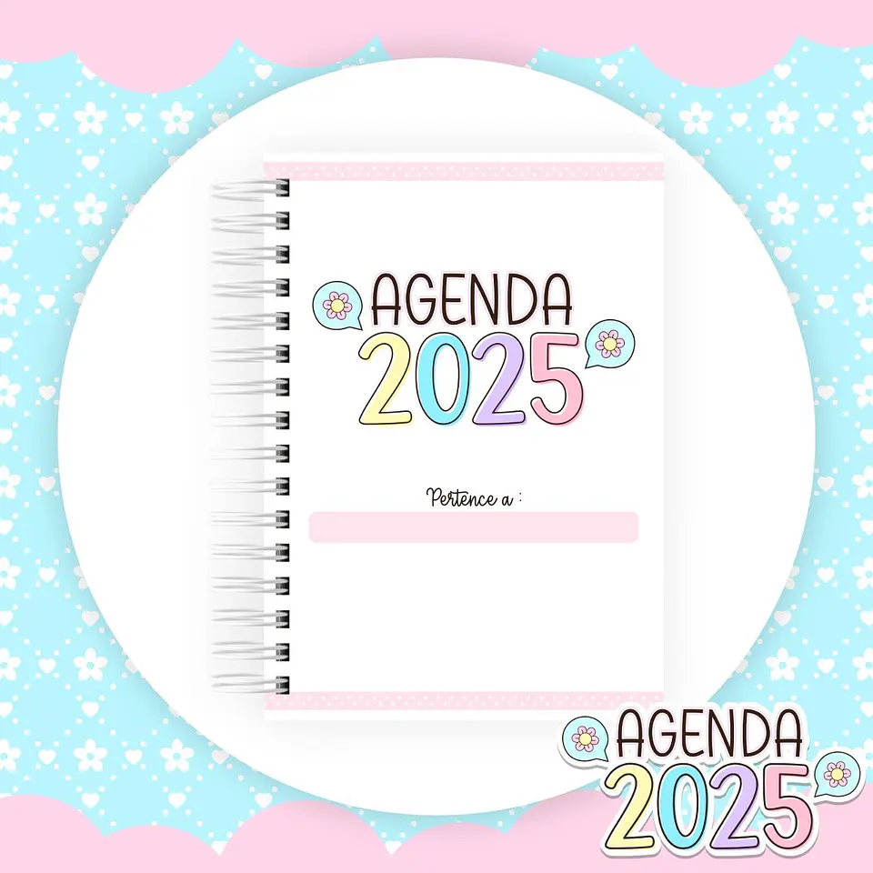 Arquivo Digital Combo Agenda 2025 - Tam: A5 e A6 6