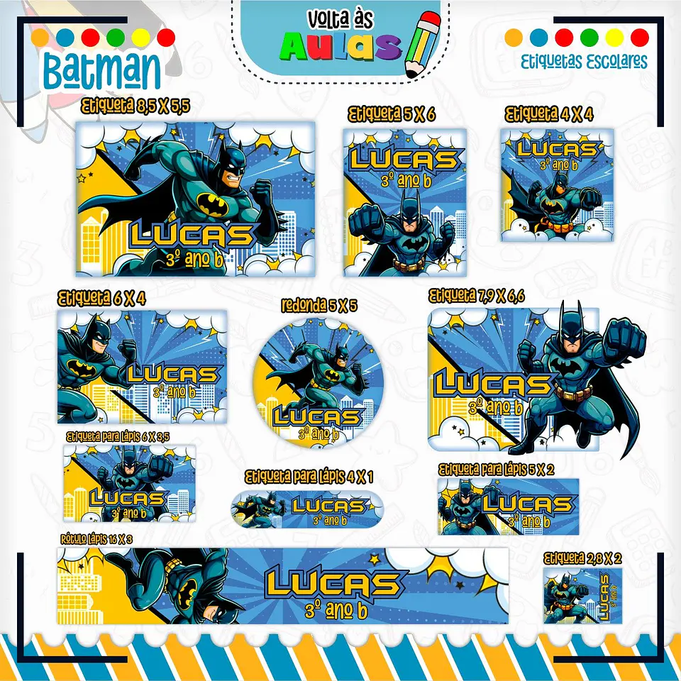 Arquivo Digital Voltas Ás Aulas Batman 6