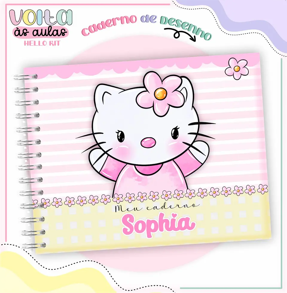 Arquivo Digital Voltas Ás Aulas Hello Kitty 2024 6