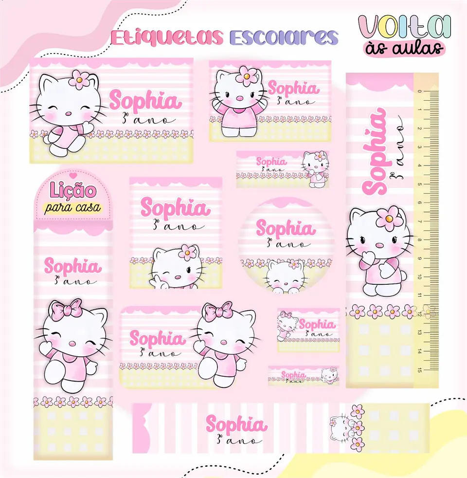 Arquivo Digital Voltas Ás Aulas Hello Kitty 2024 7