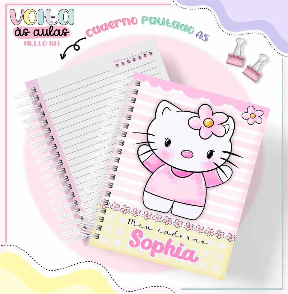 Arquivo Digital Voltas Ás Aulas Hello Kitty 2024 8