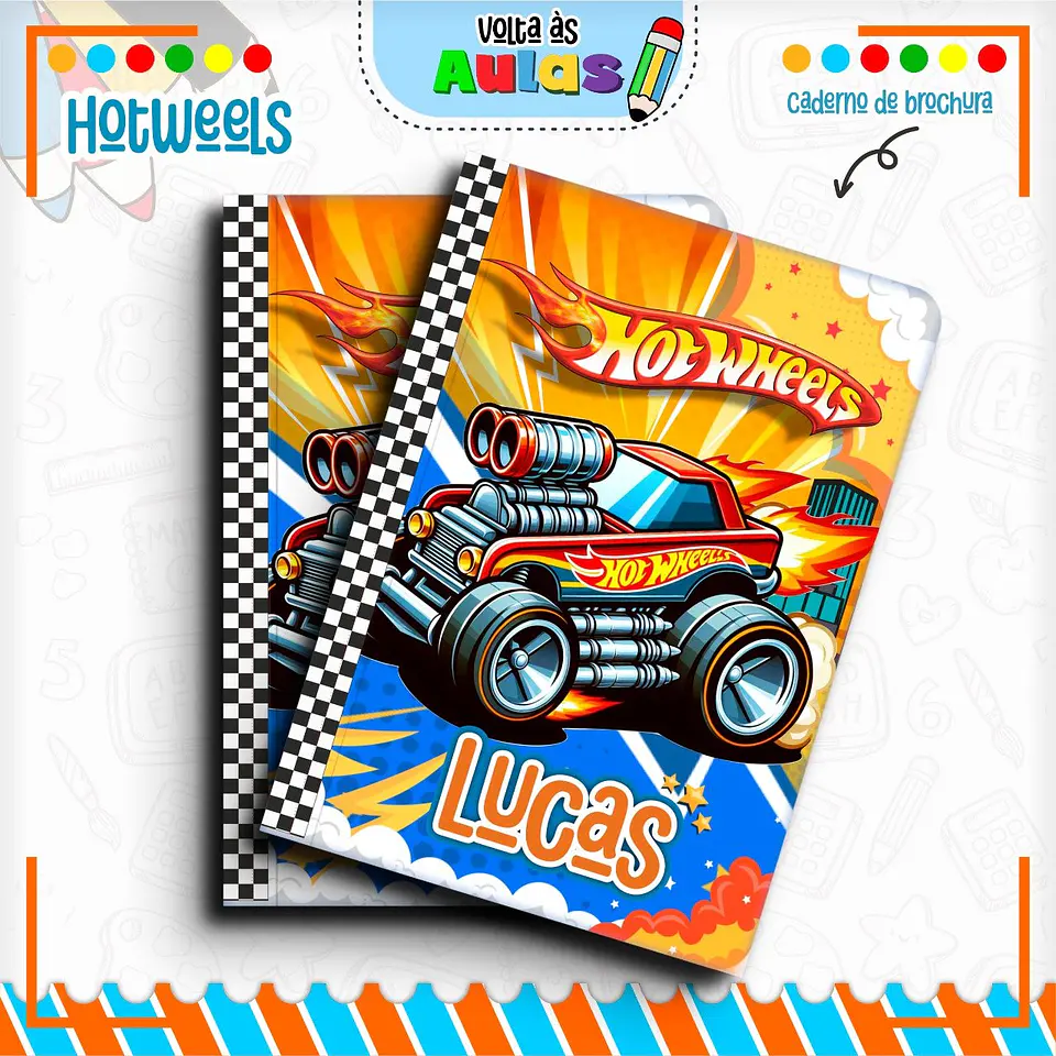 HOT WHEELS Kit Escolar 2025 4