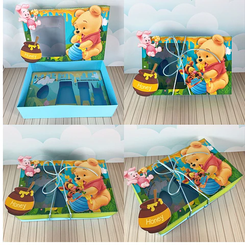 Arquivo de Corte Mini Confeiteiro Ursinho Pooh