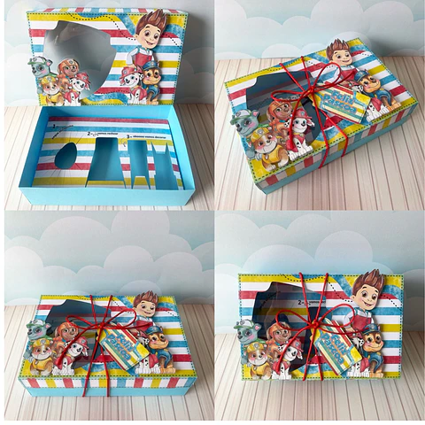 Arquivo de Corte Páscoa Mini Confeiteiro patrulha Canina