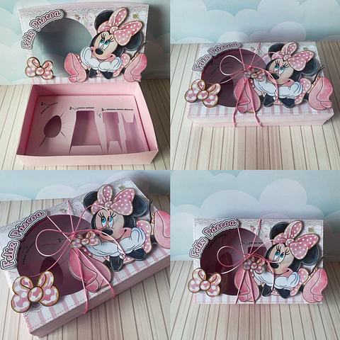 Arquivo de Corte Páscoa Mini Confeiteiro Minnie