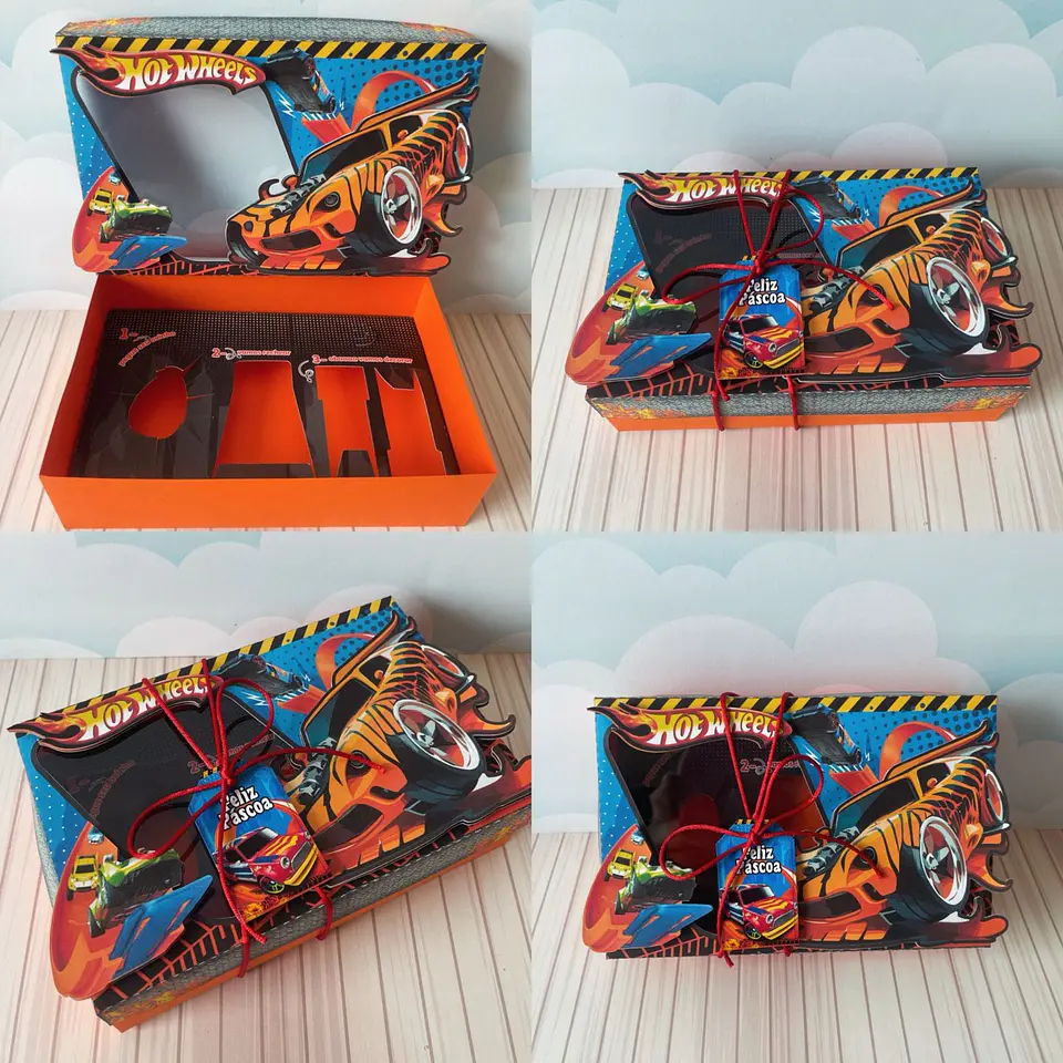 Arquivo de Corte Páscoa Mini Confeiteiro Hotweels 1