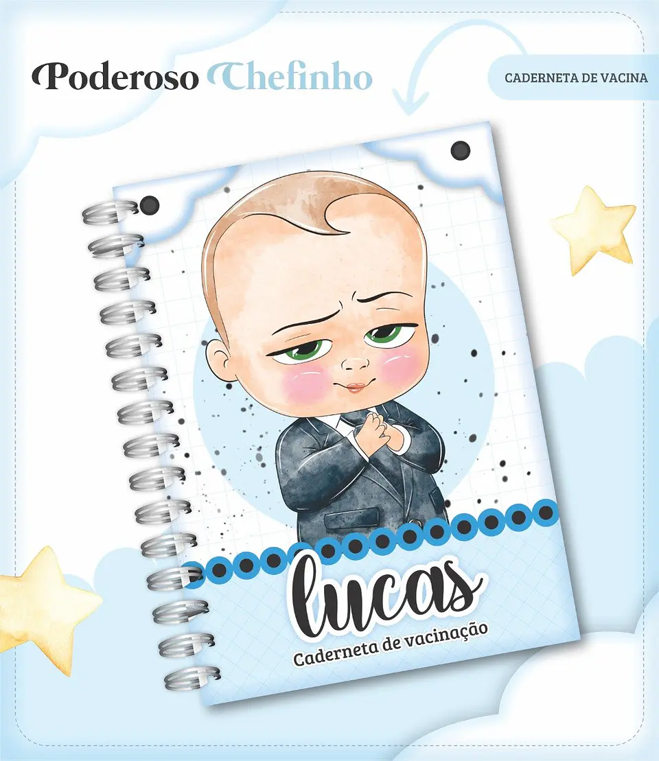 Arquivo Digital Caderneta e Cartão do Sus Poderoso Chefinho 1