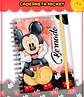 Arquivo Digital Kit Caderneta Mickey - Thumbnail 1