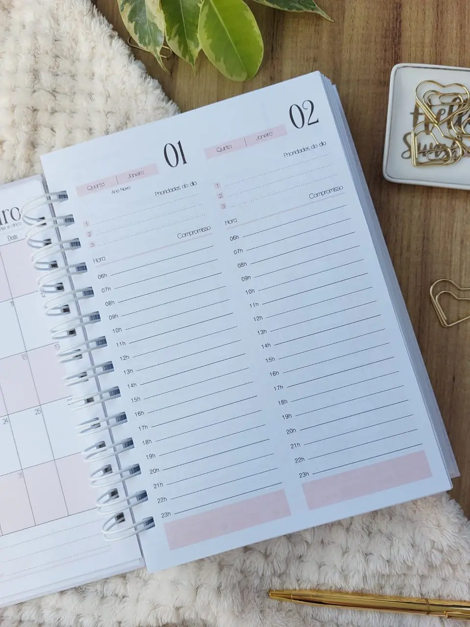 Coleção Harmonia 2025 - Agendamentos Agendas e Calendários 2