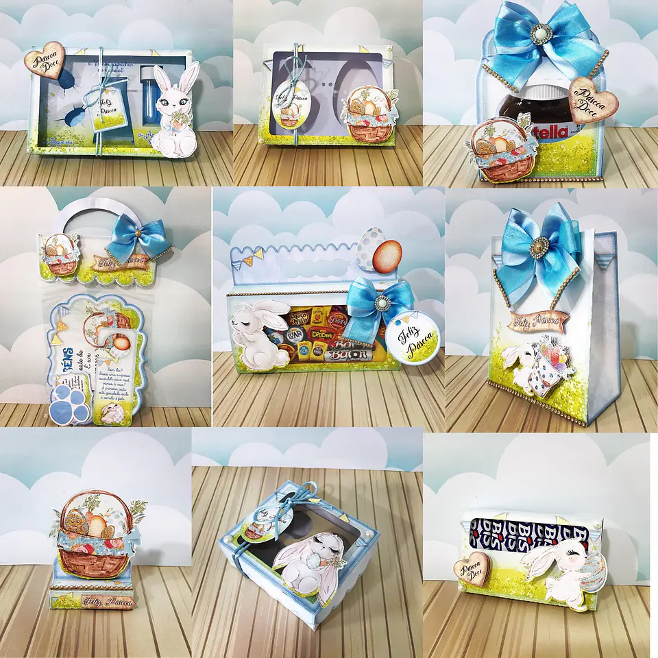 Arquivo de Corte Kit Páscoa Menino 2