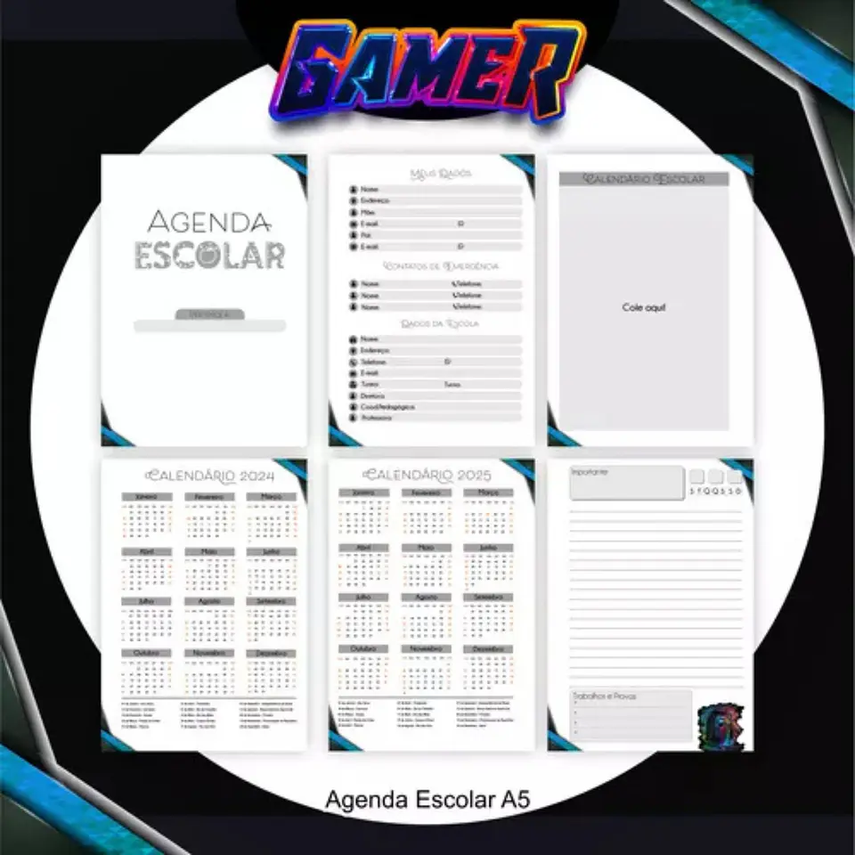 Arquivo Digital Combo Voltas Ás Aulas Gamer 4